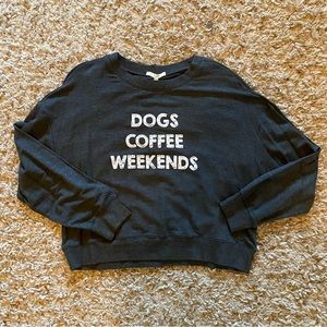 Z Supply Lounge “Dogs, Coffee, Weekends” Sweatshirt